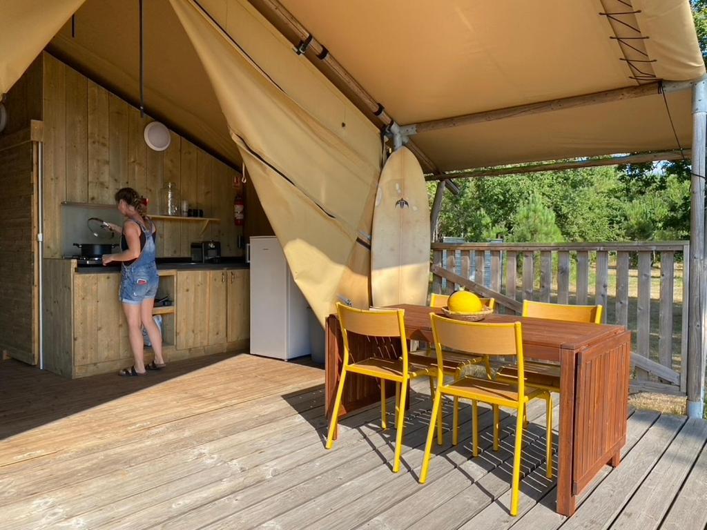 La Kahute - Tente Au Coeur De La Foret Luxury tent