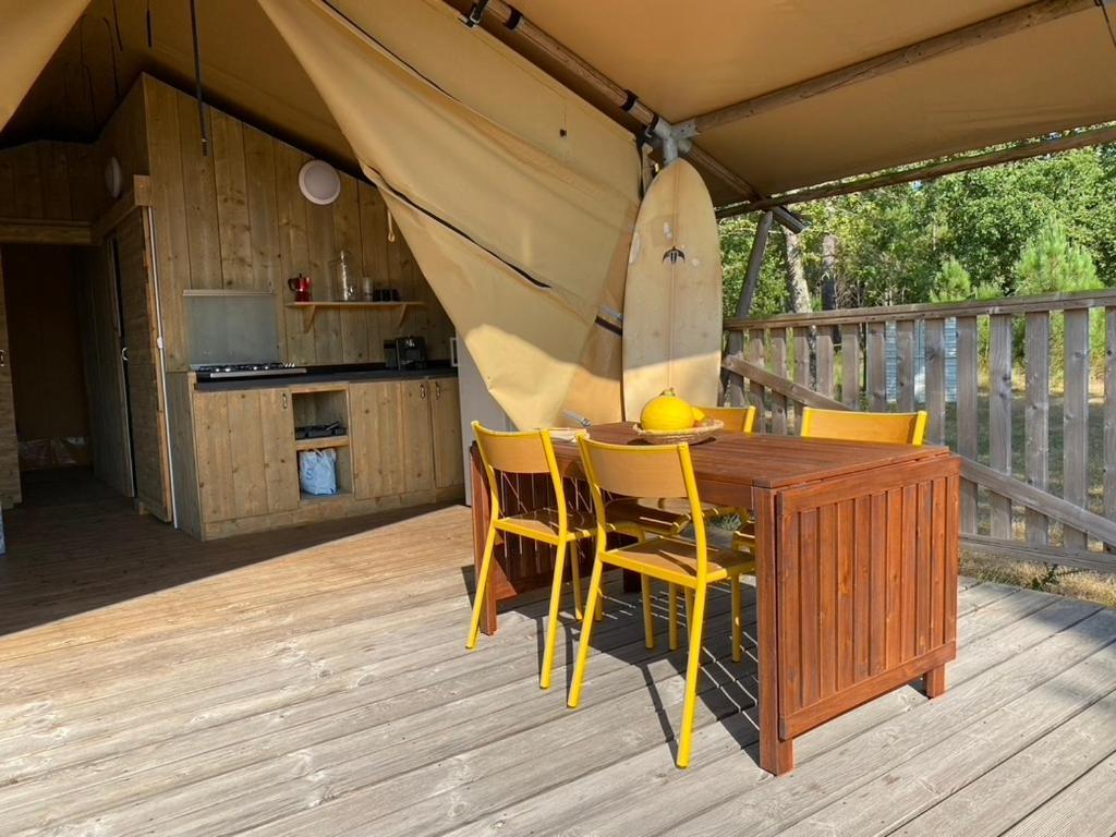 La Kahute - Tente Au Coeur De La Foret Luxury tent *