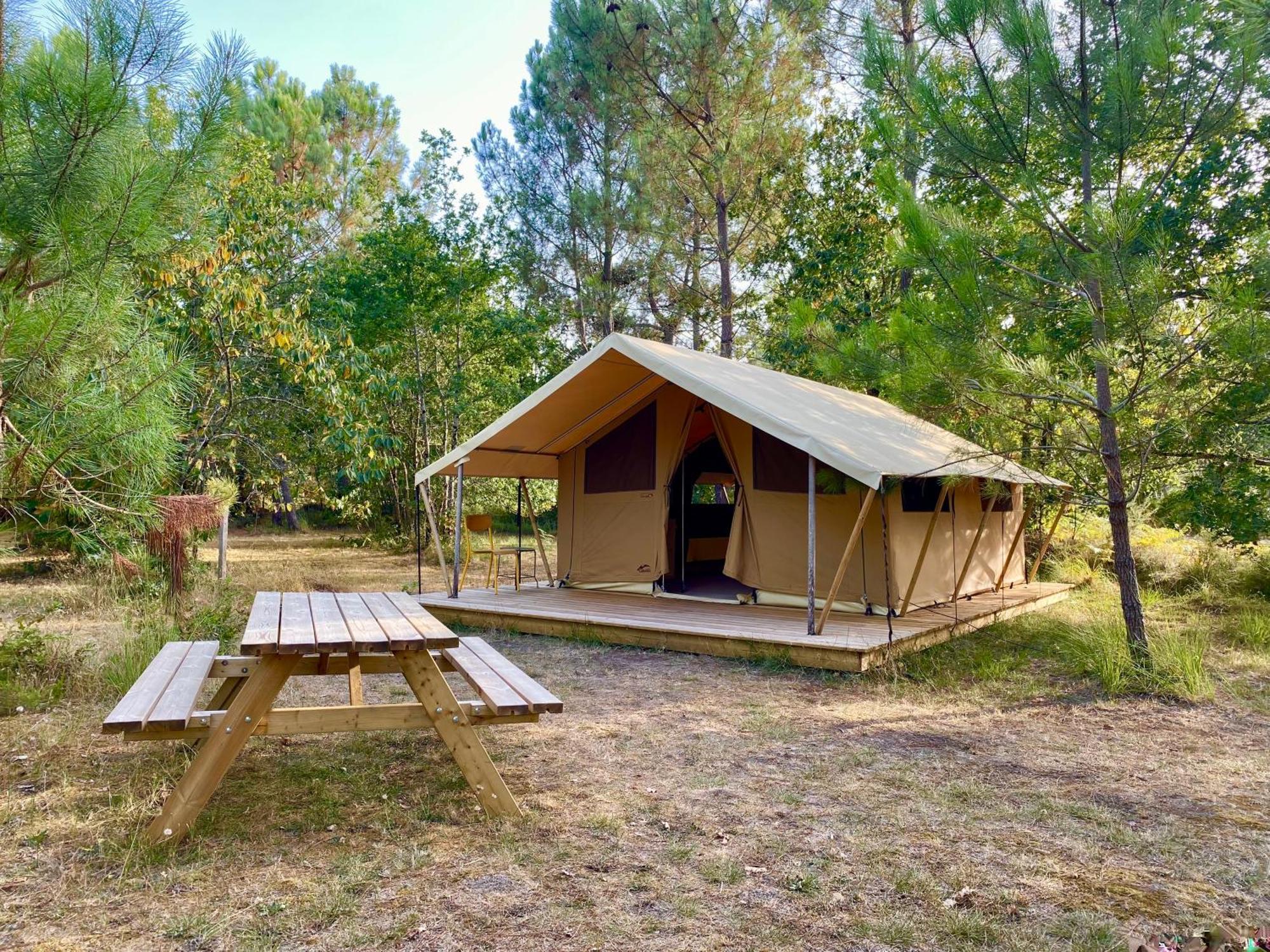 La Kahute - Tente Au Coeur De La Foret Luxury tent *