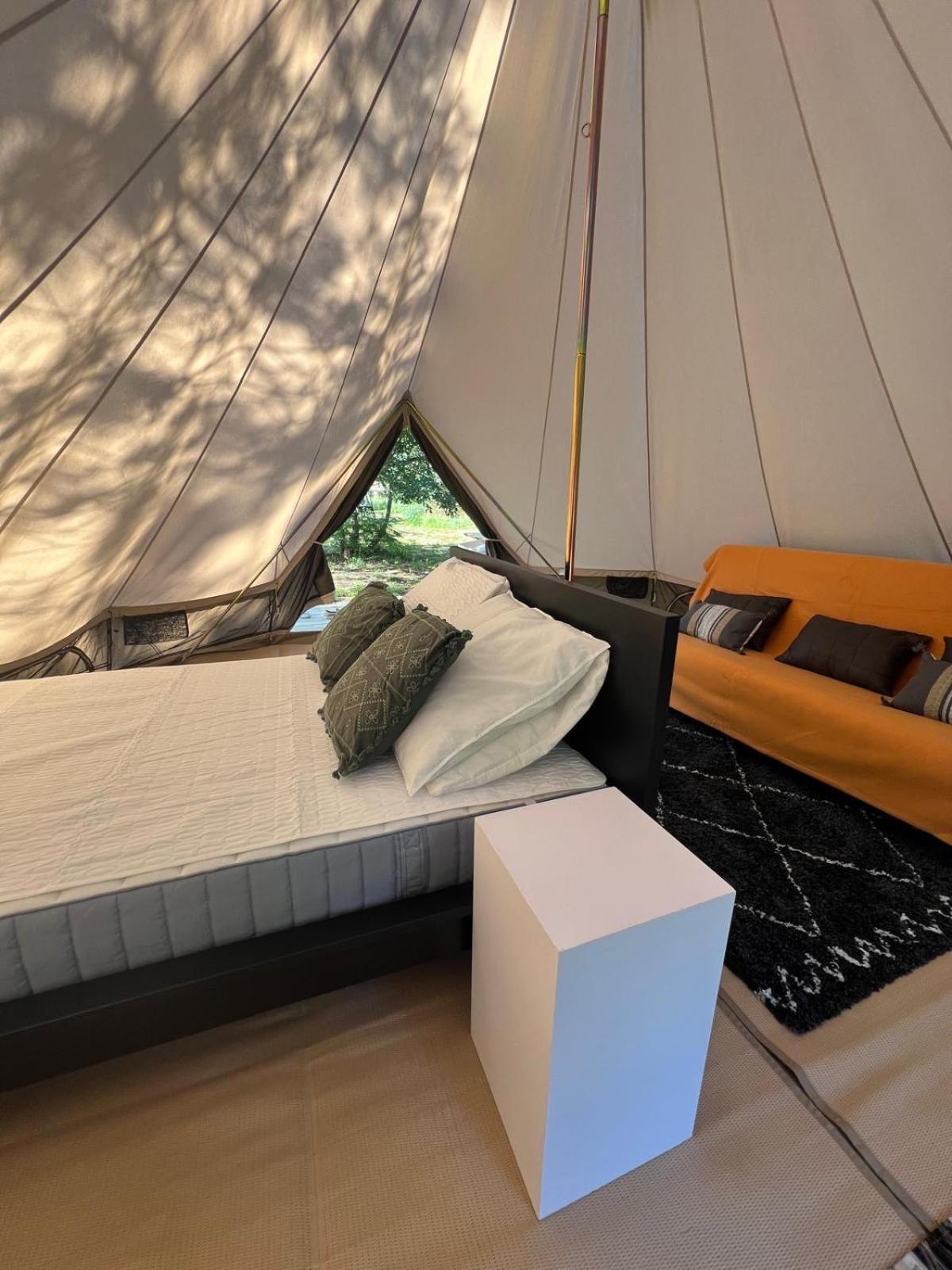 La Kahute - Tente Au Coeur De La Foret Luxury tent *
