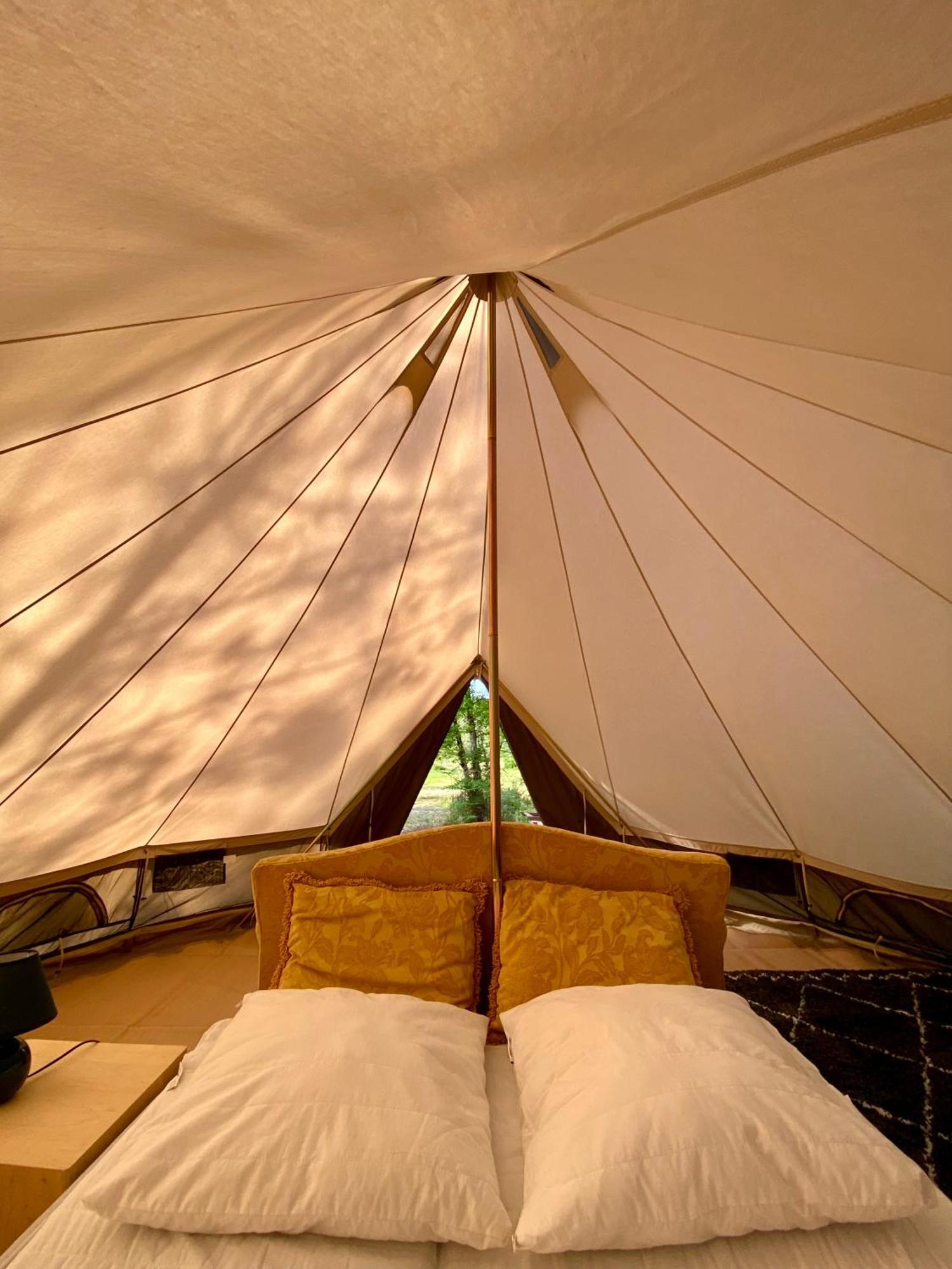 La Kahute - Tente Au Coeur De La Foret Luxury tent *